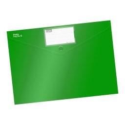 Mapa cu buton A4 10 buc/set - verde