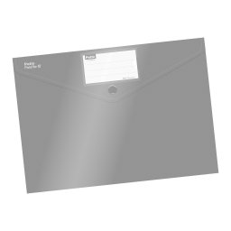 Mapa cu buton A4 10 buc/set - gri