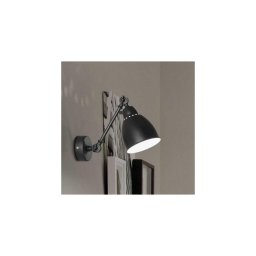 Ideal Lux - Aplica de perete NEWTON 1xE27/42W/230V neagră