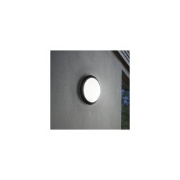Ideal Lux - Aplica de exterior POLAR 1xE27/23W/230V IP66 neagră