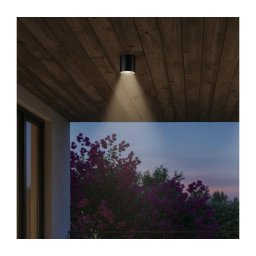 Ideal Lux - Spot exterior GUN 1xGU10/28W/230V Ø 11 cm IP55 negru