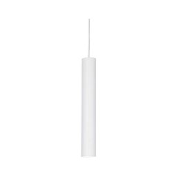 Ideal Lux - Lustră LED pe cablu LOOK, 1xGU10/7W/230V, CRI 90, Ø 6 cm, albă