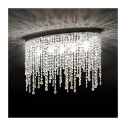 Ideal lux - Plafoniera de cristal 5xE14/40W/230V
