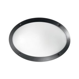 Ideal lux - Iluminat tehnic 1xE27/23W/230V IP66 negru