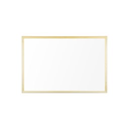 Whiteboard magnetic cu rama din lemn 60 x 40 cm Bi-silque