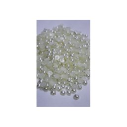 Margele Plastic Jumatati Perle 8Mm