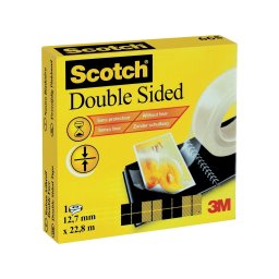 Bandă dublu adezivă Scotch 12,7 mm x 22,8 m