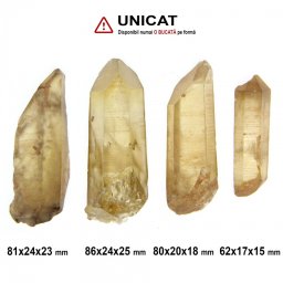Citrin Congo Brut Natural - 62-86 x 17-24 x 15-25 mm - ( XXL ) - 1 Buc