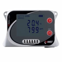 Data logger temperatură, umiditate, CO2 cu senzori integrați, Comet U3430, memorie locală de până la 500 000 înregistrări
