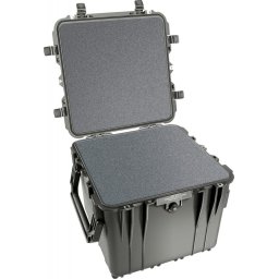 Geanta rigida Peli 0340 Cube Case cu 4 roti incluse (Optiuni incluse: Cu burete pretaiat)