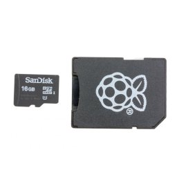 Card MicroSD Original de 16 GB cu NOOBs Compatibil cu Raspberry Pi 4 Model B Varianta Bulk