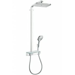 Sistem dus Hansgrohe Raindance Select E 360 crom 1 jet ST cu baterie dus termostatata -27288000