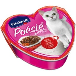 Conserva pentru pisici Vitakraft Poésie Sauce, vita si morcov 85 g