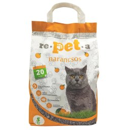 Nisip pisici Repeta, cu parfum de portocale 5 kg