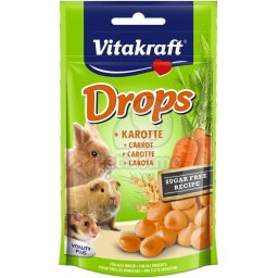 Vitakraft Drops recompensă cu morcovi 75 g