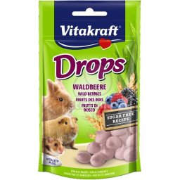 Vitakraft Drops recomepnsă cu fructe de pădure 75 g