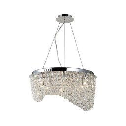 Azzardo AZ1284 - Lustră pe cablu de cristal CARMEN 6xG9/40W/230V