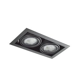 Azzardo AZ2875 - Plafonieră NOVA 2xGU10-ES111/50W/230V