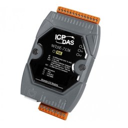 Modul I/O inteligent ICPDAS WISE-7126, 2DI/2DO/6AI/2AO, Ethernet PoE, logică de control programabilă, Modbus TCP