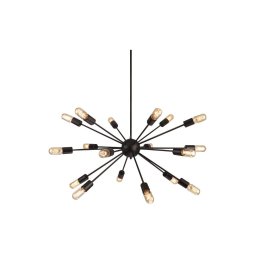 Azzardo AZ1657 - Lustră pe tijă ORBIT 18xE27/60W/230V