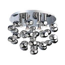 Azzardo AZ2541 - Plafonieră LUVIA 6xGU10/40W/230V