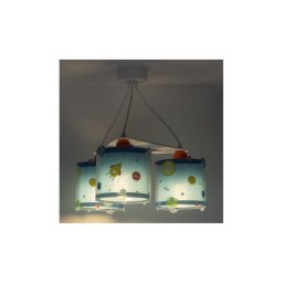 Dalber D-41344 - Lustră copii PLANETS 3xE27/60W/230V
