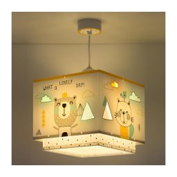 Dalber D-73242 - Lustră copii HELLO LITTLE 1xE27/15W/230V