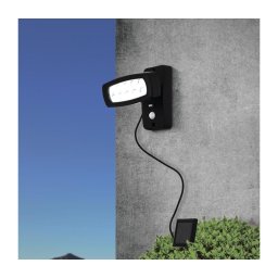 Eglo 98187 - Aplică solară de perete cu senzor PALIZZI, LED/1,2V, IP44