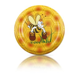Capac TO82 Twist-Off pt borcan 720 ml (1 kg miere ) - model albina cu galetuse