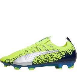 Puma evoPOWER Vigor 1 FG Safety Yellow/Silver/Blue Depths