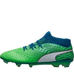 Puma ONE 18.1 SYN FG Green Gecko/Puma White/Deep Lagoon