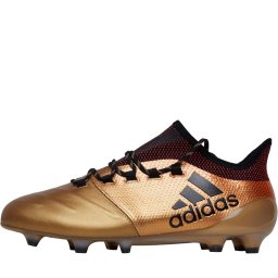 adidas X 17.1 FG Leather Onix/Black/Solar Red