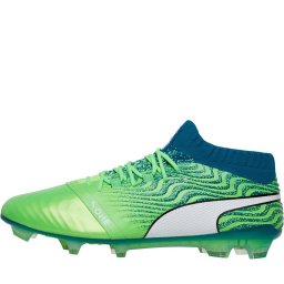 Puma One 18.1 FG Green Gecko/Puma White/Deep Lagoon