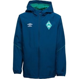 Umbro Junior SVWB Werder Brenman Rain Legion Blue/Golf Green