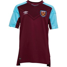 Umbro Junior WHUFC West Ham United Home Jersey New Claret/Bluefish