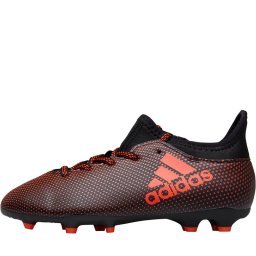 adidas Junior X 17.3 FG Black/Solar Red/Solar Orange
