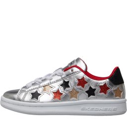 SKECHERS Omne Lil Star Side Silver Metallic