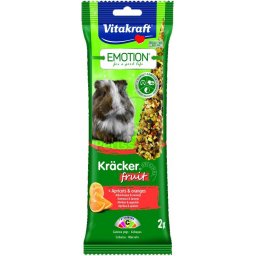 Baton Vitakraft Emotion cu cu caise și portocale pentru porcușori de guineea 2 buc.