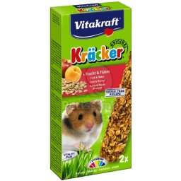 Vitakraft baton dublu cu fructe pentru hamsteri 2 buc.