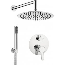 Arnika Set de dus incastrat cu baterie , para de dus si dispersor fix NAC09QP