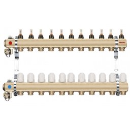 Distribuitor/colector-repartitor tip RZP 1'' 11 cai - RZP11S