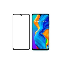 Folie Sticla Tempered Glass Huawei P30 Lite 4D/5D Full Glue Fullcover Black
