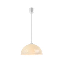 Lustră pe cablu 1xE27/60W/230V cafea