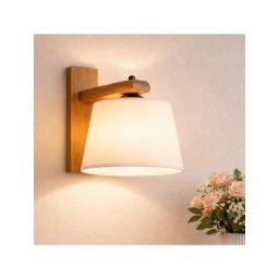 Aplica de perete AIDA 1xE27/60W/230V, stejar