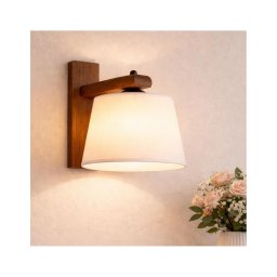 Aplică de perete AIDA 1xE27/60W/230V stejar