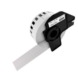 Etichete continue inguste compatibile Brother DK-22210, 29 mm 30,48 m, pentru produse, rafturi si documente