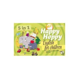 Happy Hoppy, English for children 5 in 1: Sing, play and learn english