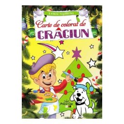 Carte de colorat de Craciun