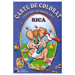 Carte de colorat: Rica