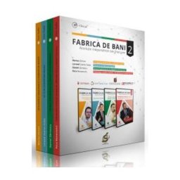 4 DVD Fabrica de bani Vol.2 - Marius Simion, Lorand Soares Szasz, Daniel Zarnescu, Pera Novacovici